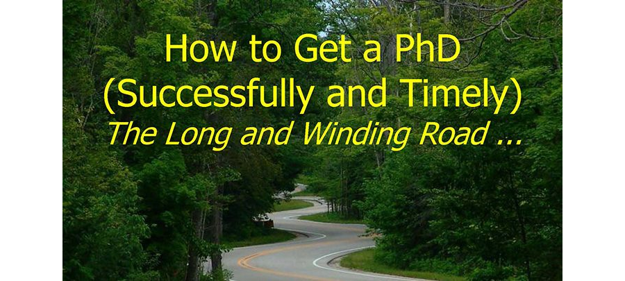 How to Get a PhD